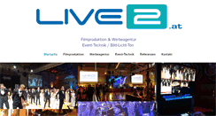 Desktop Screenshot of live2video.com