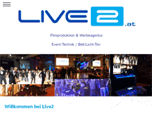 Tablet Screenshot of live2video.com